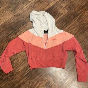 Nike crop hoodie